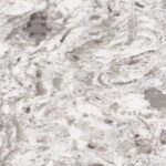 Polished Quartz Worktop (280.0×63.0x1.80)cm, Sweeden White