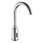 Miro Italy Electronic Touch-Free Single Lever Mixer; Battery Operated, Chrome