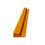 Panelit Pvc End Trim (J-Section) 3mtrs Golden Brown