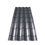 Panda mabati-Glossy D-tile Charcoal Grey 2.5M 30G (8ft)