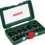 Router Bit 15pc Set 8mm