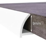 Promax PVC Edge Trim White - 9mm