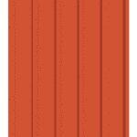 MaxCover 28G Tile Red Textured Roofing Sheet