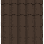 Orientile 28G Chocolate Textured Roofing Sheet