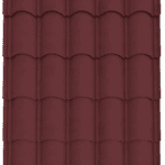 Orientile 28G Maroon Textured Roofing Sheet