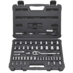 STANLEY 1/4" & 3/8" DR. SOCKET SET 60-PCS