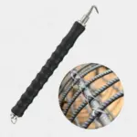 Wire Twister Pull Tie Wire Twister Tool Angle Curved Bent Hook Concrete Metal Wire Twisting Fence Tool
