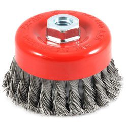 a2e44c05318dbc607672fba3ab15bba6.jpg Cup Wire Brush 4" Twisted - Image 1