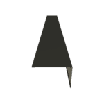 380mm Barge Flashing 28G Charcoal Smooth