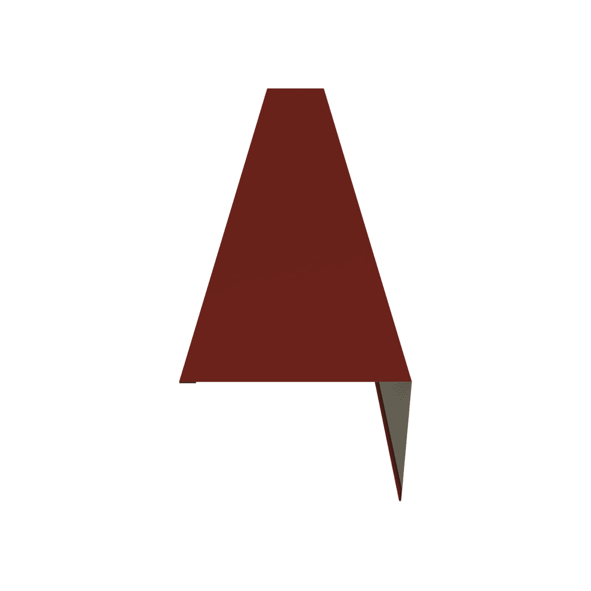 380barge_m_sm_st-1.png 380mm Barge Flashing 28G Maroon Smooth - Image 1