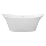 Bow: Freestanding Bath Tub: (180×80)cm, White