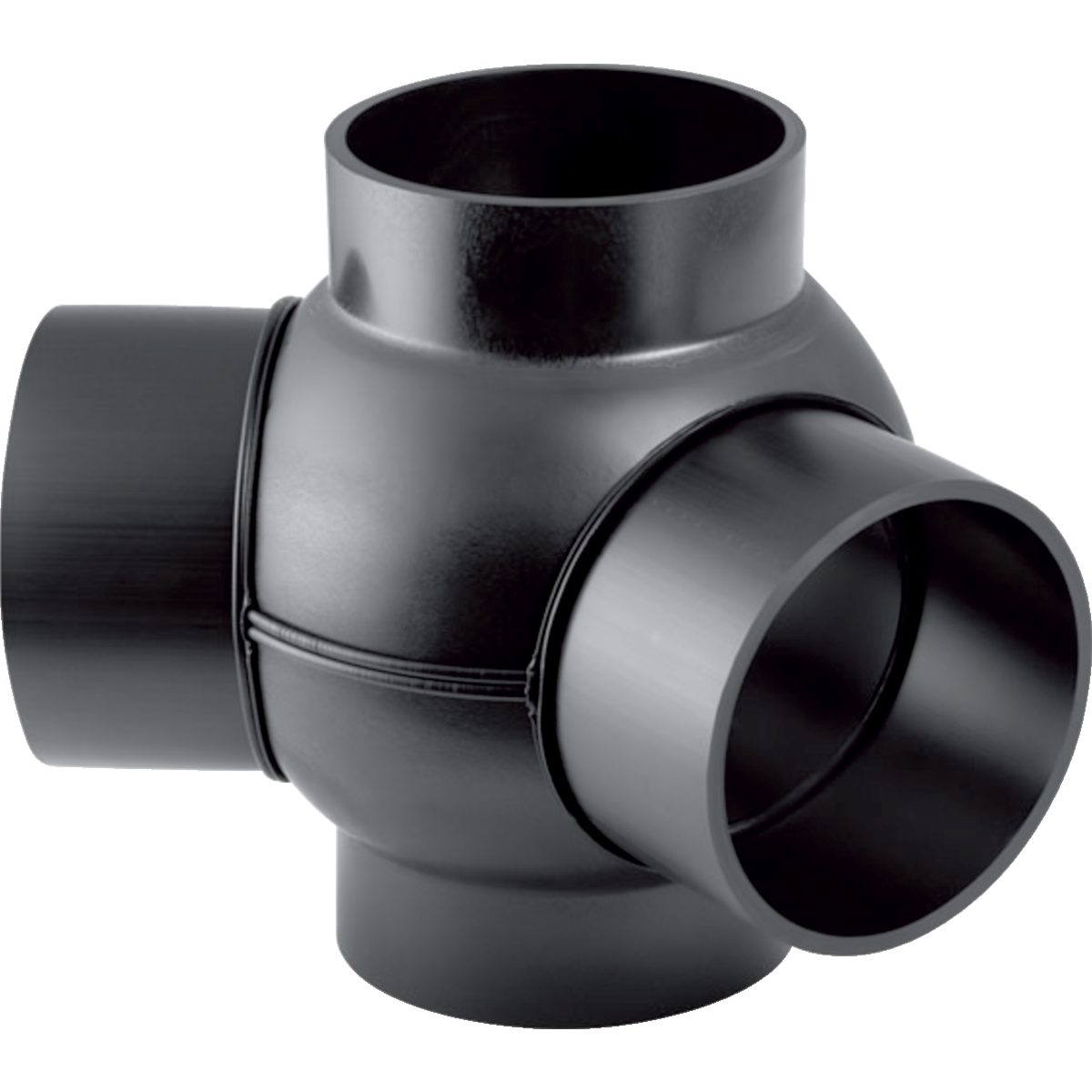 IBEND127_NA_1.jpg Geberit: HDPE Double Branch Ball 88.5deg; (110×110)mm - Image 1