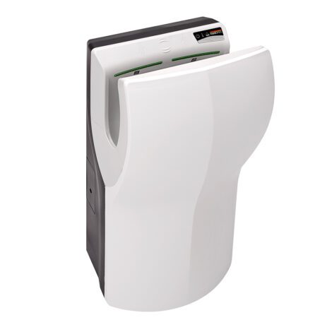 ZHNDDRY31_NA_1-470x470-1.jpg Mediclinics: DualFlow Plus: Auto Hand Dryer, White - Image 1