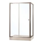 Rectangular Shower Cubicle & Tray: (120x80x200)cm