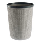Saan Waste Bin; 5Lts, Grey/Dark Grey