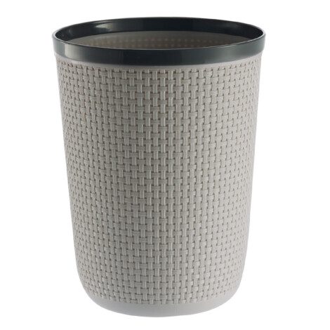ZWSTBIN20_GreyDarkGrey_1-470x470-1.jpg Saan Waste Bin; 5Lts, Grey/Dark Grey - Image 1