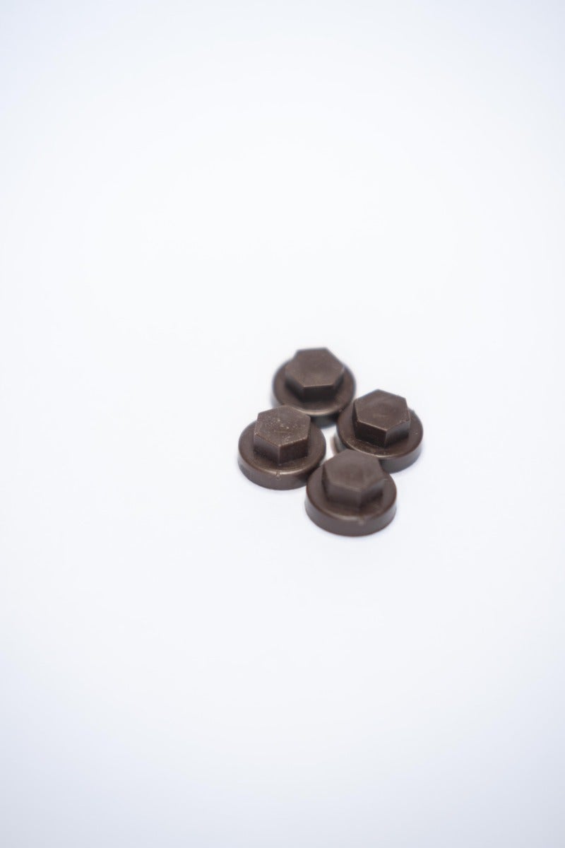 dscf7747_1.jpg FIXTITE - Brick Red Hex Cap (100pcs/Box) - Image 1