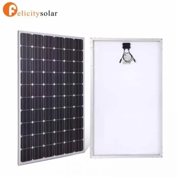 Felicity-160w-solar-panel-1-600x600-1.webp Felicity 160w Solar Panel 18v Monocrystalline Solar... - Image 1