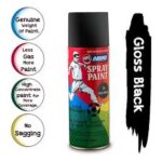Spray paint normal gloss black