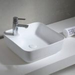 Tapis: Countertop Washbasin; (43x43x14)cm, White